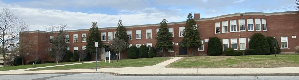 high school building