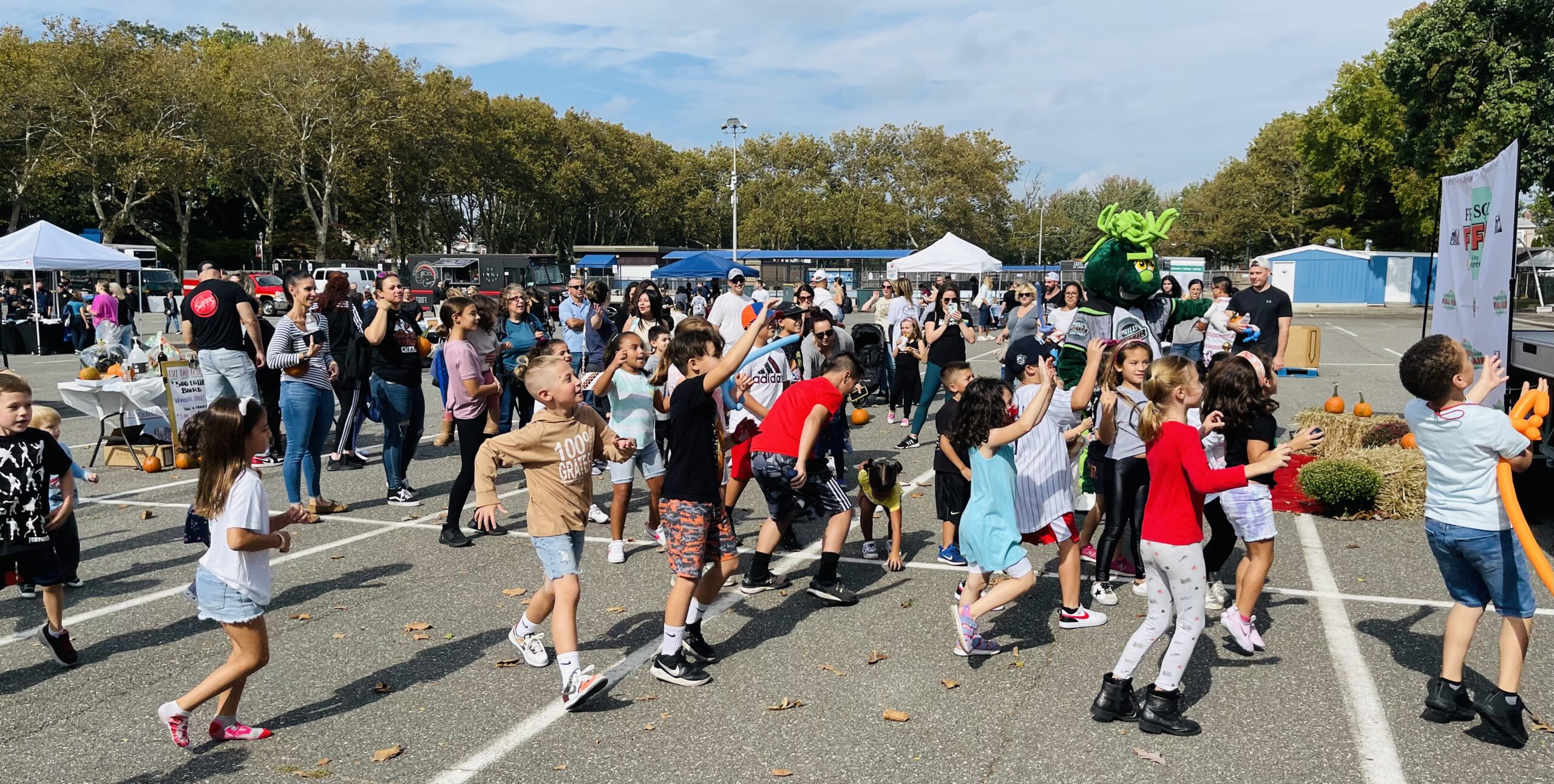 Kids at Franklin Square Fair 2021